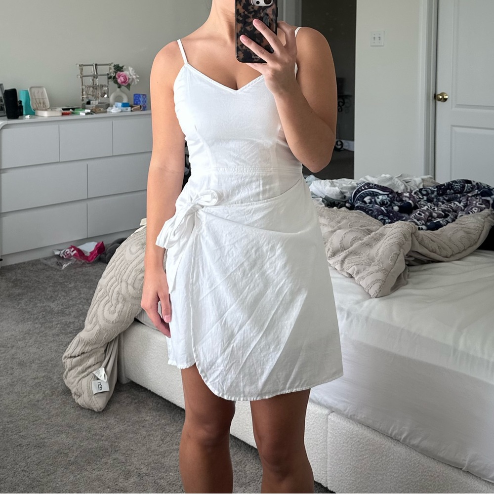 Abercrombie White Mini Dress